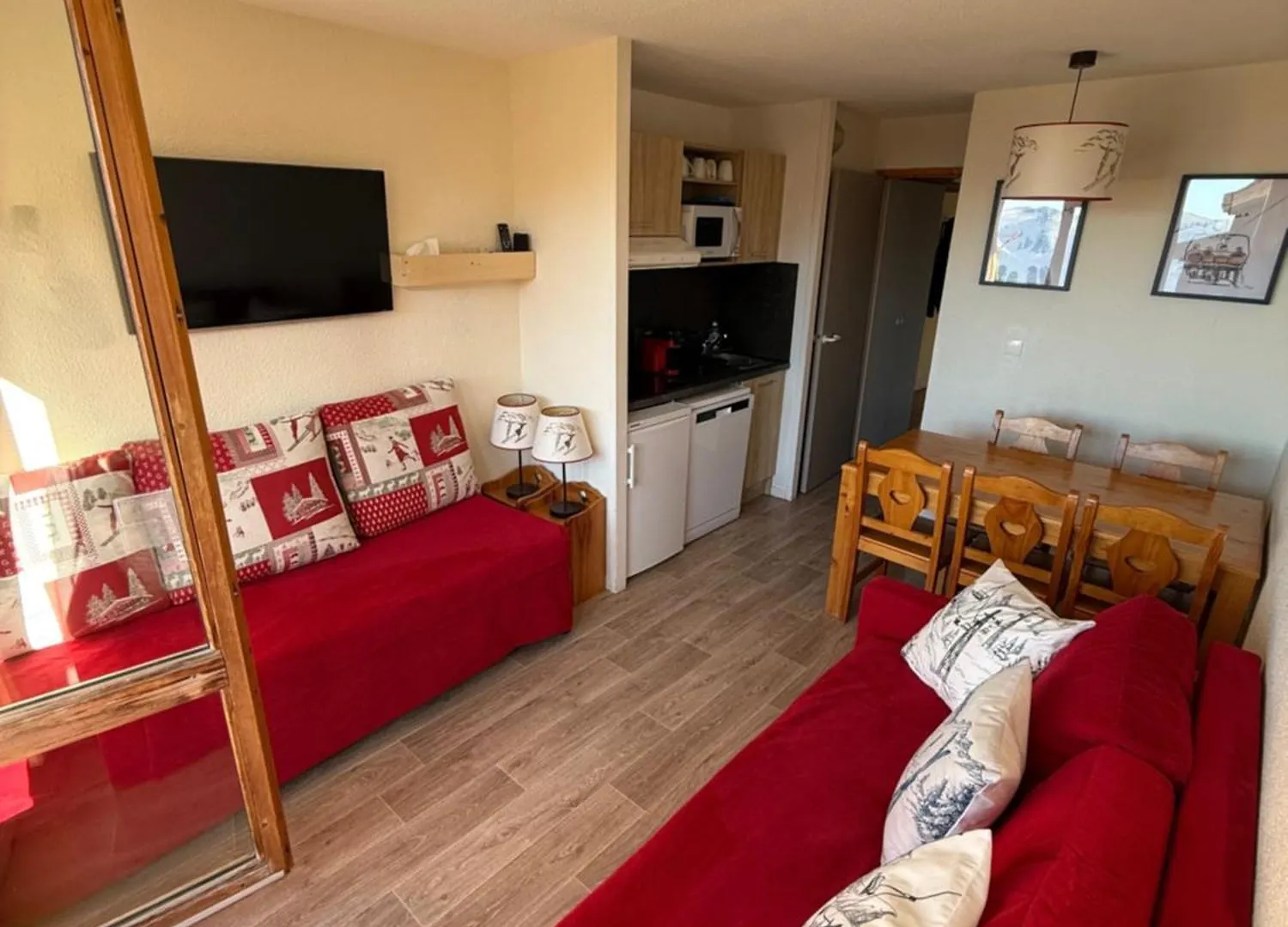 T2 Pour 5 Personnes, Skis Aux Pieds - L'Ecrin Des Alpages Belle Plagne La Plagne-Tarentaise 0*,  France